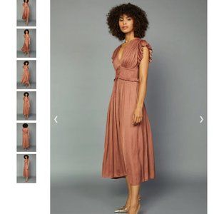 Mara Pleated Maxi Dress